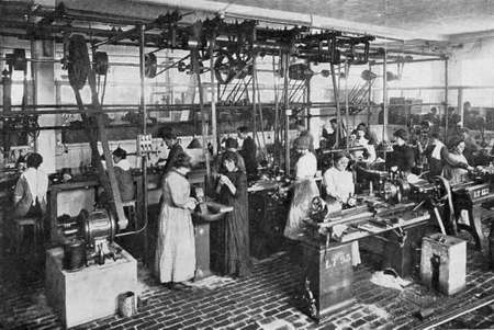 SOCI&Eacute;T&Eacute; L'ECLAIRAGE ELECTRIQUE, USINE DE LYON